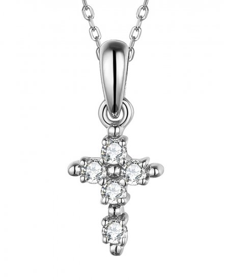 CROSS DIAMOND PENDANT (TP2426)