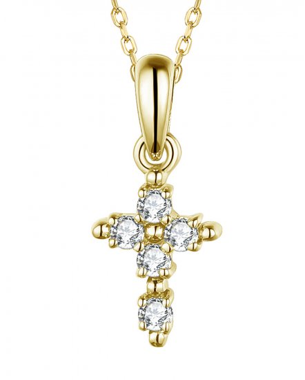 CROSS DIAMOND PENDANT (TP2426)