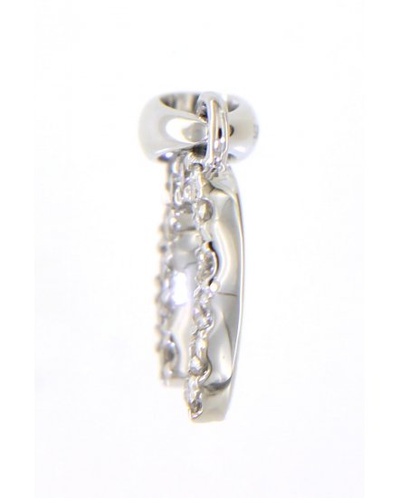 HORSESHOE STYLE DIAMOND PENDANT (TP2436)