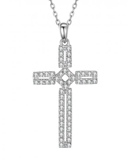 CROSS DIAMOND PENDANT (TP2437)