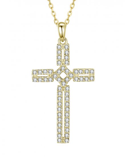 CROSS DIAMOND PENDANT (TP2437)