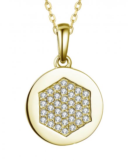 HEXAGON DIAMOND PENDANT (TP2442)