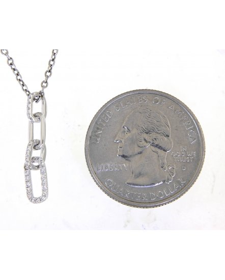 LINK STYLE DIAMOND PENDANT (TP2450)