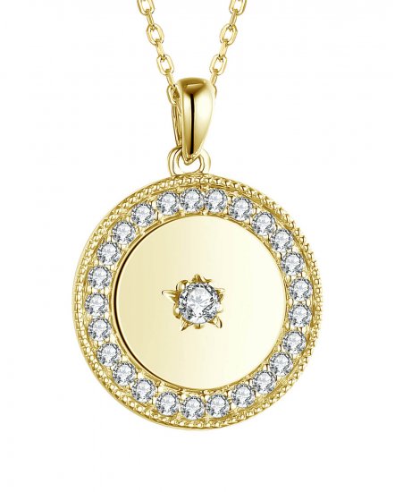 ROUND DIAMOND PENDANT (TP2453)