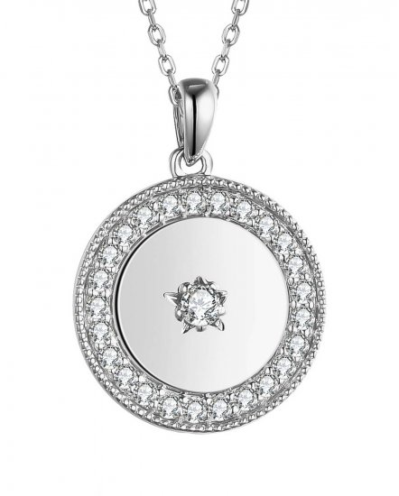 ROUND DIAMOND PENDANT (TP2453)