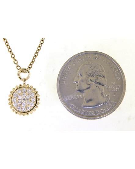 ROUND DIAMOND PENDANT (TP2456)