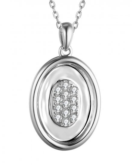 OVAL STYLE DIAMOND PENDANT (TP2458)