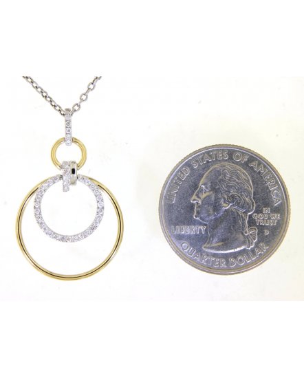 ROUND DIAMOND PENDANT (TP2459)