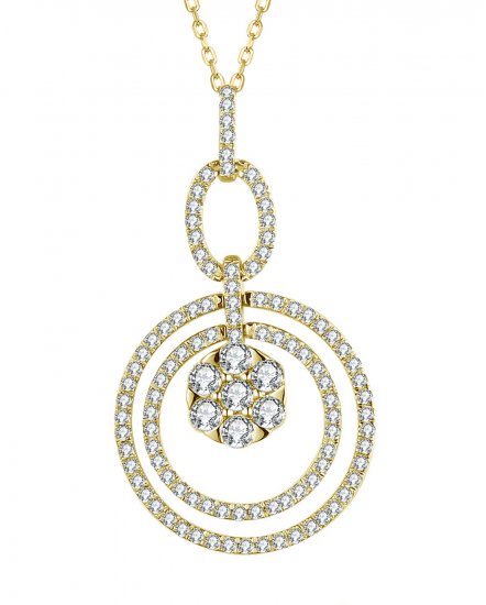 ROUND DIAMOND PENDANT (TP2460)