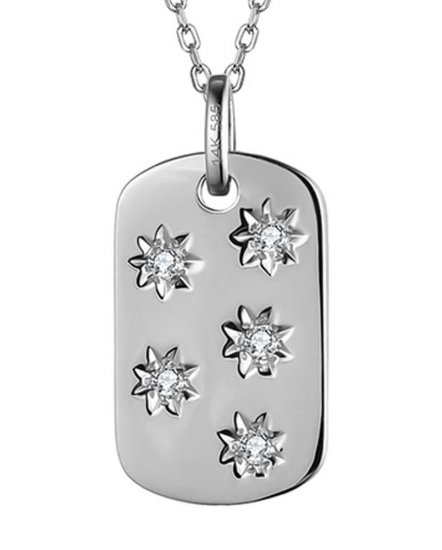 DOG TAG DIAMOND PENDANT (TP2462)