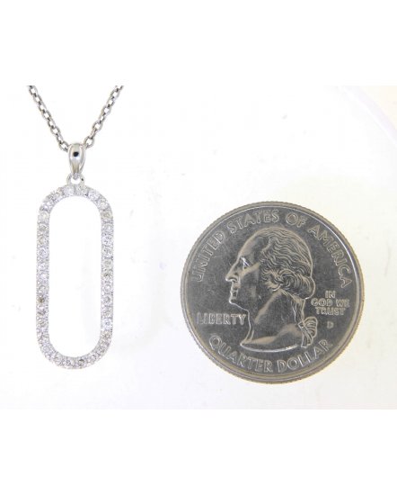 OPEN BAR DIAMOND PENDANT (TP2465)