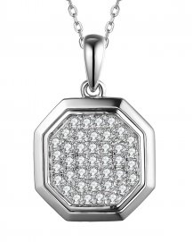 OCTAGON STYLE DIAMOND PENDANT (TP2466)