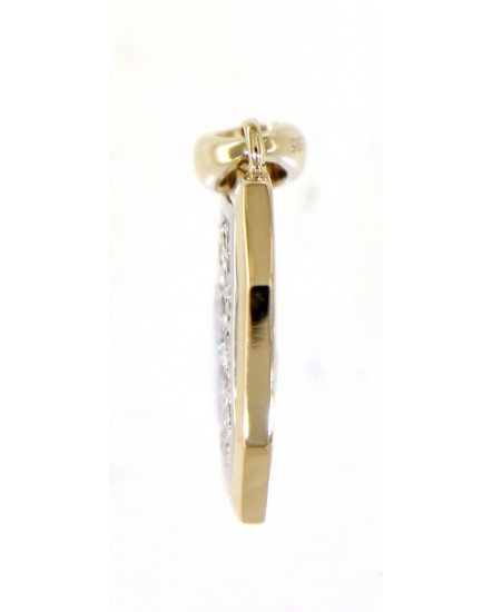 OCTAGON STYLE DIAMOND PENDANT (TP2466)