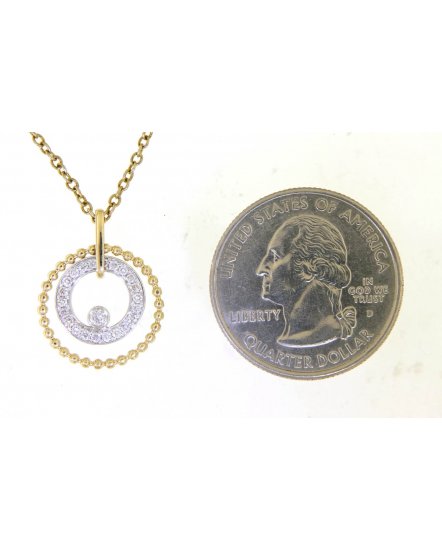 ROUND DIAMOND PENDANT (TP2469)