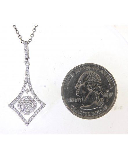 KITE STYLE DIAMOND PENDANT (TP2470)