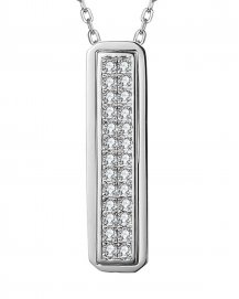 STRAIGHT BAR DIAMOND PENDANT (TP2476)