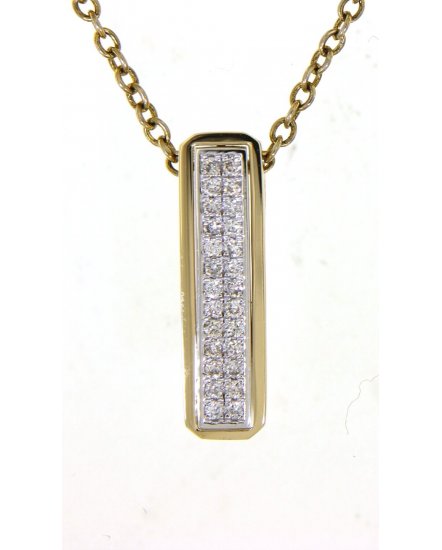 STRAIGHT BAR DIAMOND PENDANT (TP2476)