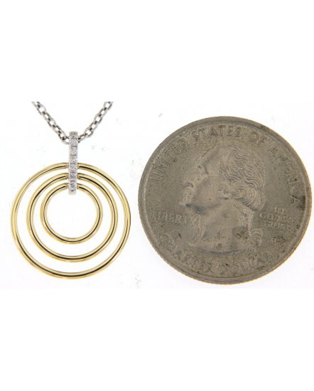 ROUND DIAMOND PENDANT (TP2481)