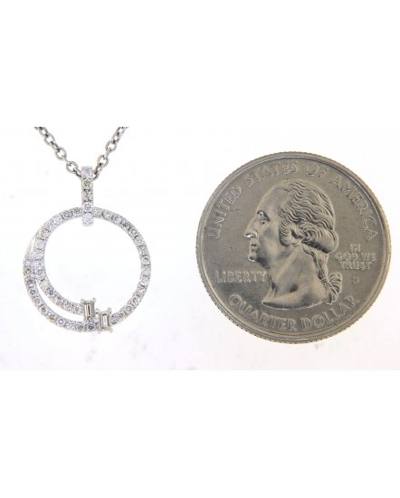 ROUND DIAMOND PENDANT (TP2485)