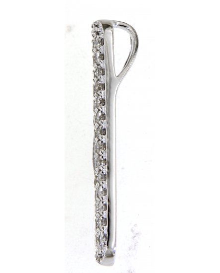 STRAIGHT BAR DIAMOND PENDANT (TP2498)