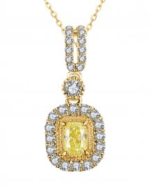 MULTI TONE RADIANT DIAMOND PENDANTT (TP2562)