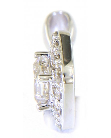 SQUARE DIAMOND PENDANT (TP2578)