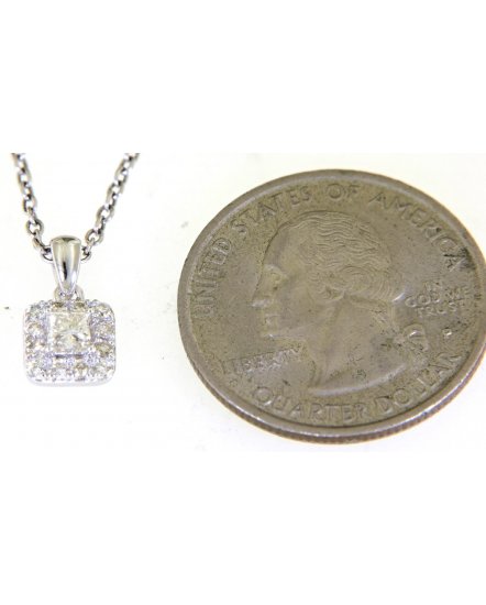 SQUARE DIAMOND PENDANT (TP2578)
