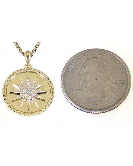 STARBURST DIAMOND PENDANT (TP2604)