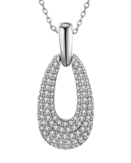 PEAR STYLE DIAMOND PENDANT (TP2611)