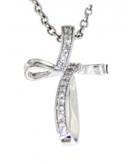 CROSS DIAMOND PENDANT (TP2614)