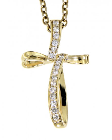 CROSS DIAMOND PENDANT (TP2614)