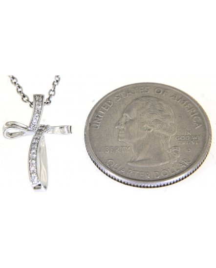 CROSS DIAMOND PENDANT (TP2614)