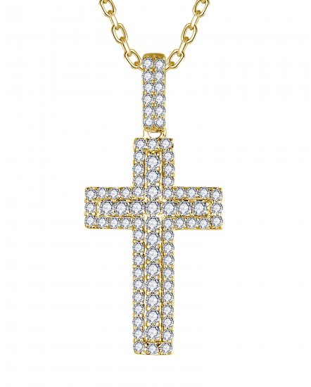CROSS DIAMOND PENDANT (TP2617)