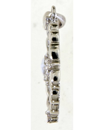 EVIL EYE SAPPHIRE DIAMOND PENDANT (TP2686)