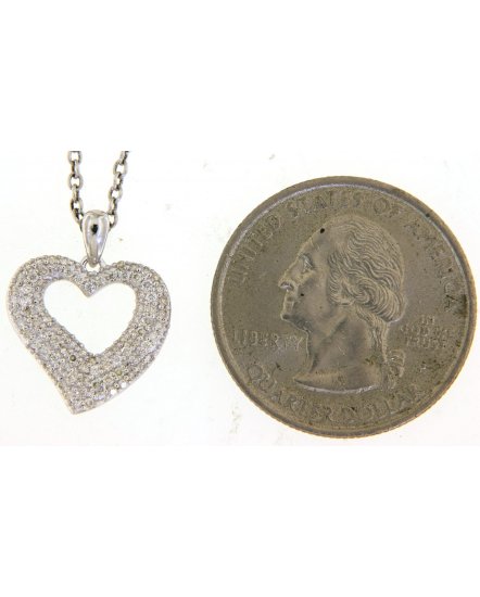 HEART SHAPE DIAMOND PENDANT (TP2694)