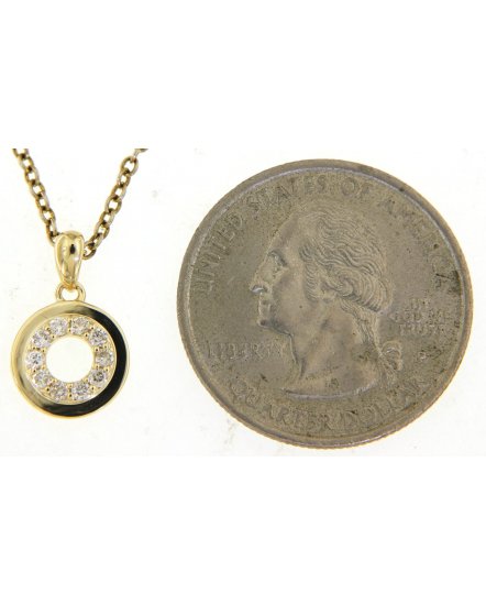 ROUND DIAMOND PENDANT (TP2697)