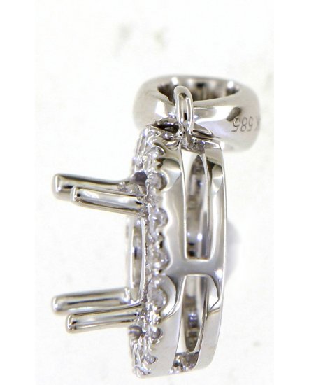 SEMI MOUNT DIAMOND PENDANT (TP2701)