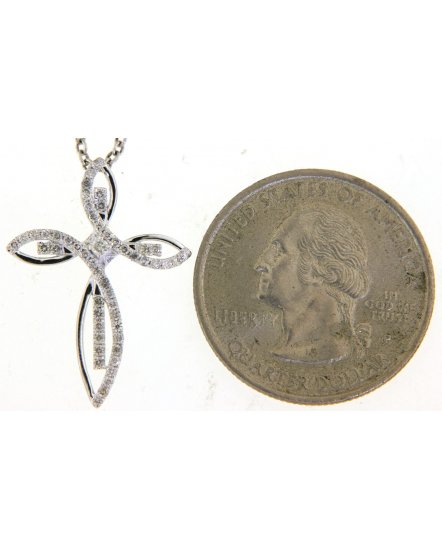 CROSS DIAMOND PENDANT (TP2708)
