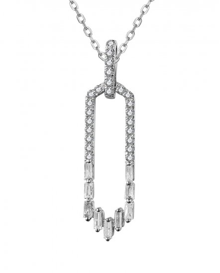 OPEN BAR DIAMOND PENDANT (TP2723)