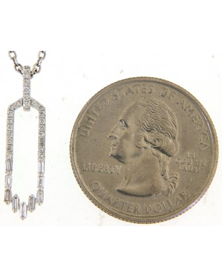 OPEN BAR DIAMOND PENDANT (TP2723)
