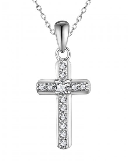 CROSS DIAMOND PENDANT (TP2725)