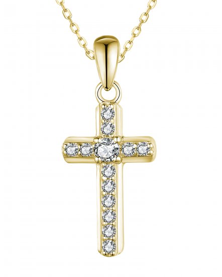 CROSS DIAMOND PENDANT (TP2725)