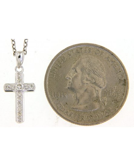 CROSS DIAMOND PENDANT (TP2725)