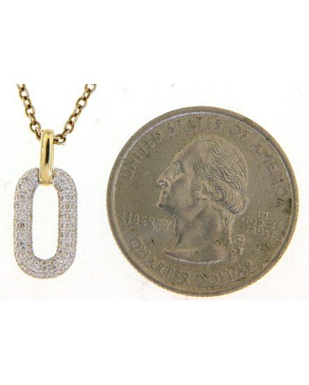 OPEN BAR DIAMOND PENDANT (TP2735)