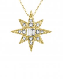 NORTH STAR STYLE DIAMOND PENDANT (TP2736)