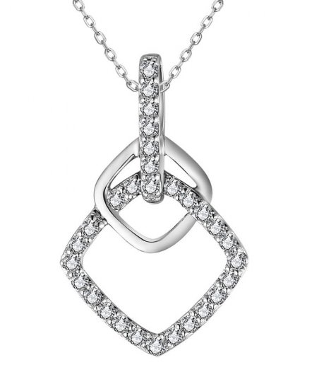 SQUARE SHAPE DIAMOND PENDANT (TP2743)