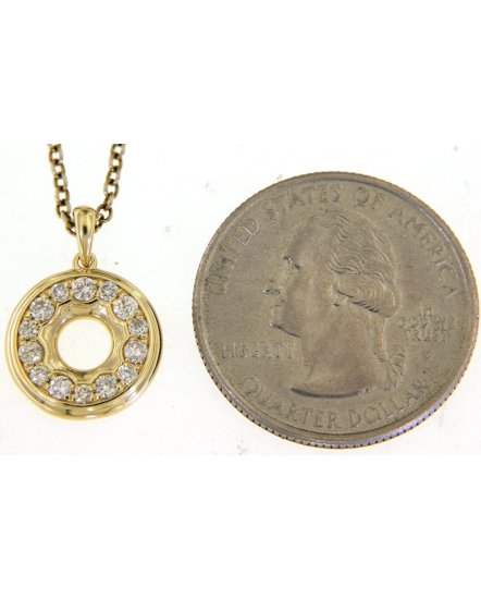 ROUND DIAMOND PENDANT (TP2745)
