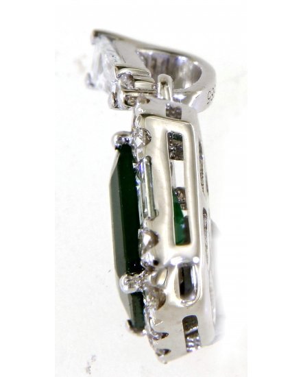 EMERALD CUT DIAMOND PENDANT (TP2753)