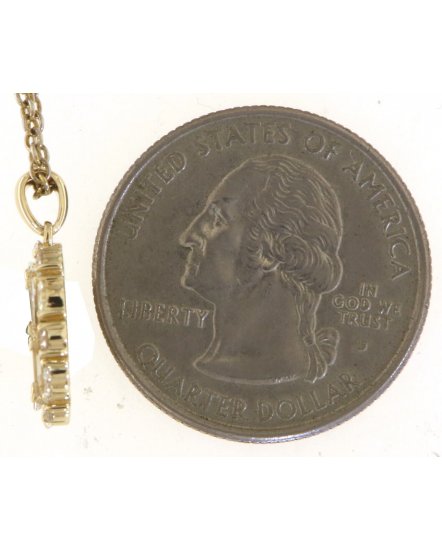 HEXAGON STYLE DIAMOND PENDANT (TP2924)