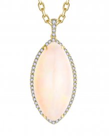 MARQUISE OPAL DIAMOND PENDANT (TP2936)